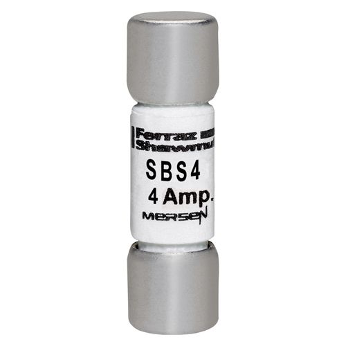 SBS4 - Fuse 600V 4A Fast-Acting Midget SBS Series